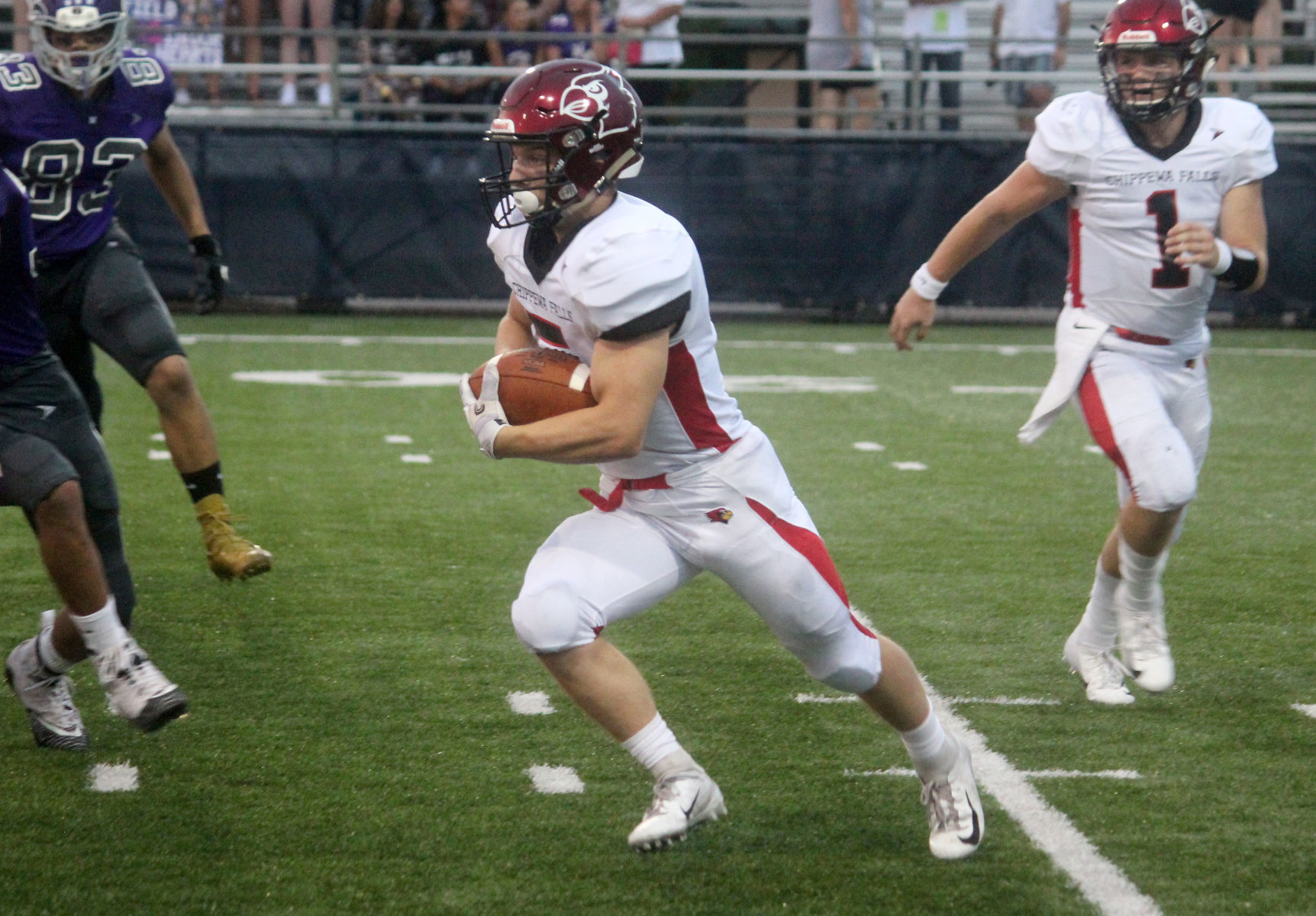 Chi-Hi football at Eau Claire Memorial 9-14-18